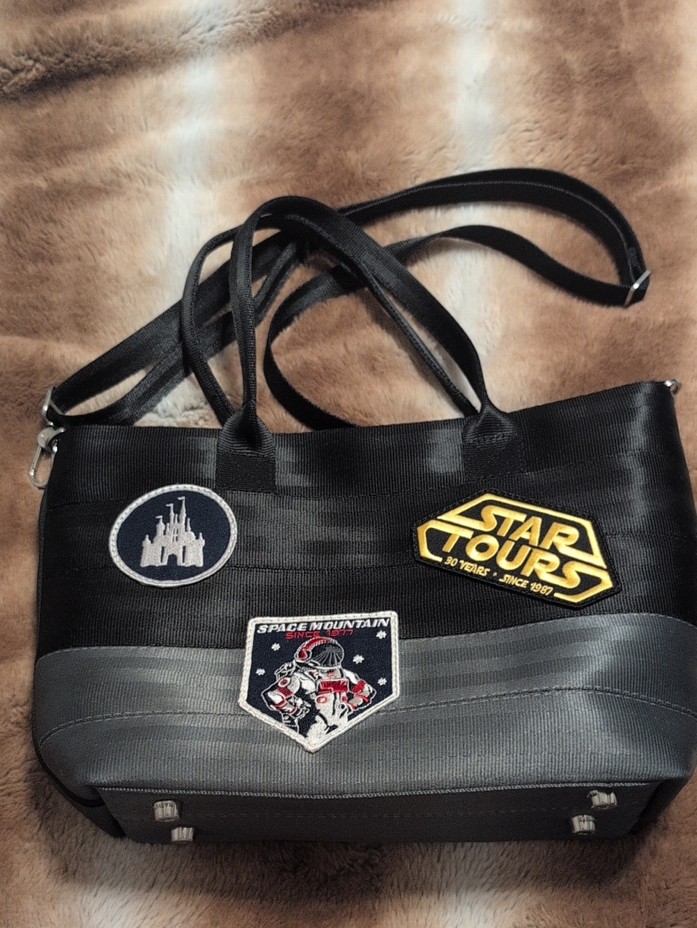 Disney Harvey's D23 Patches Mini Streamline Satchel